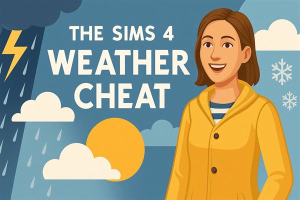 Sims 4 weather cheat - take control of the forecast